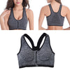 Zip-Front Padded Sports Bra