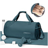 Nylon Gym Duffel with Shoe Compartment