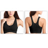 Zip-Front Padded Sports Bra