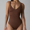Seamless V-Neck Shaping Bodysuit