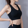 Mesh-Back Racerback Sports Bra
