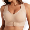 Cross-Back Front-Closure Bra