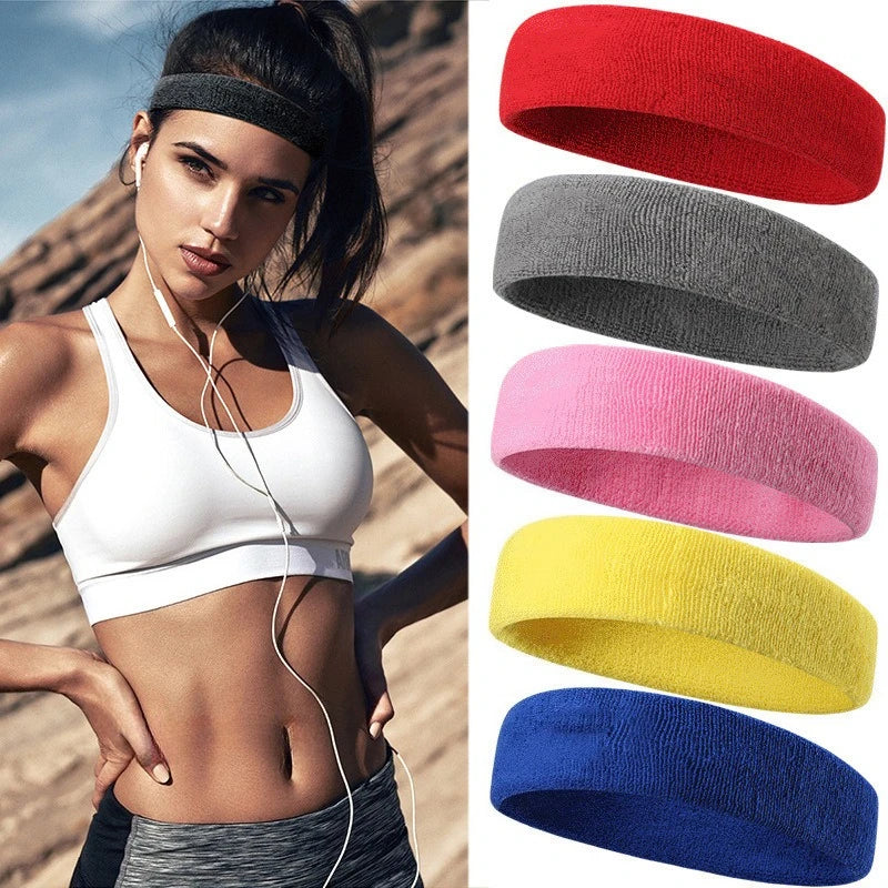 Stretch Sports Headbands, Set of 4