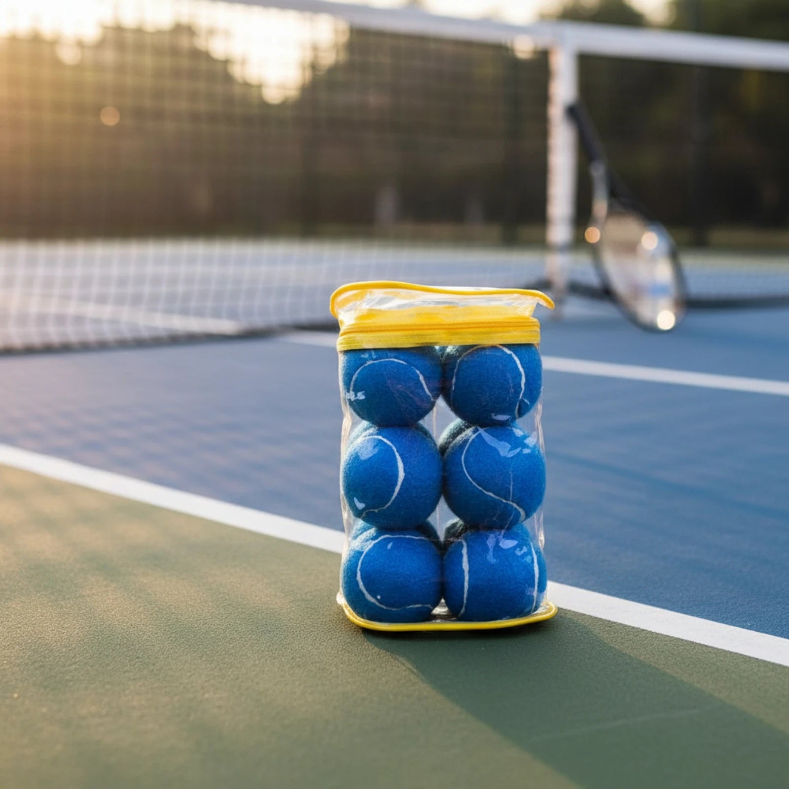 Practice Tennis Balls with Carry Bag, Set of 12