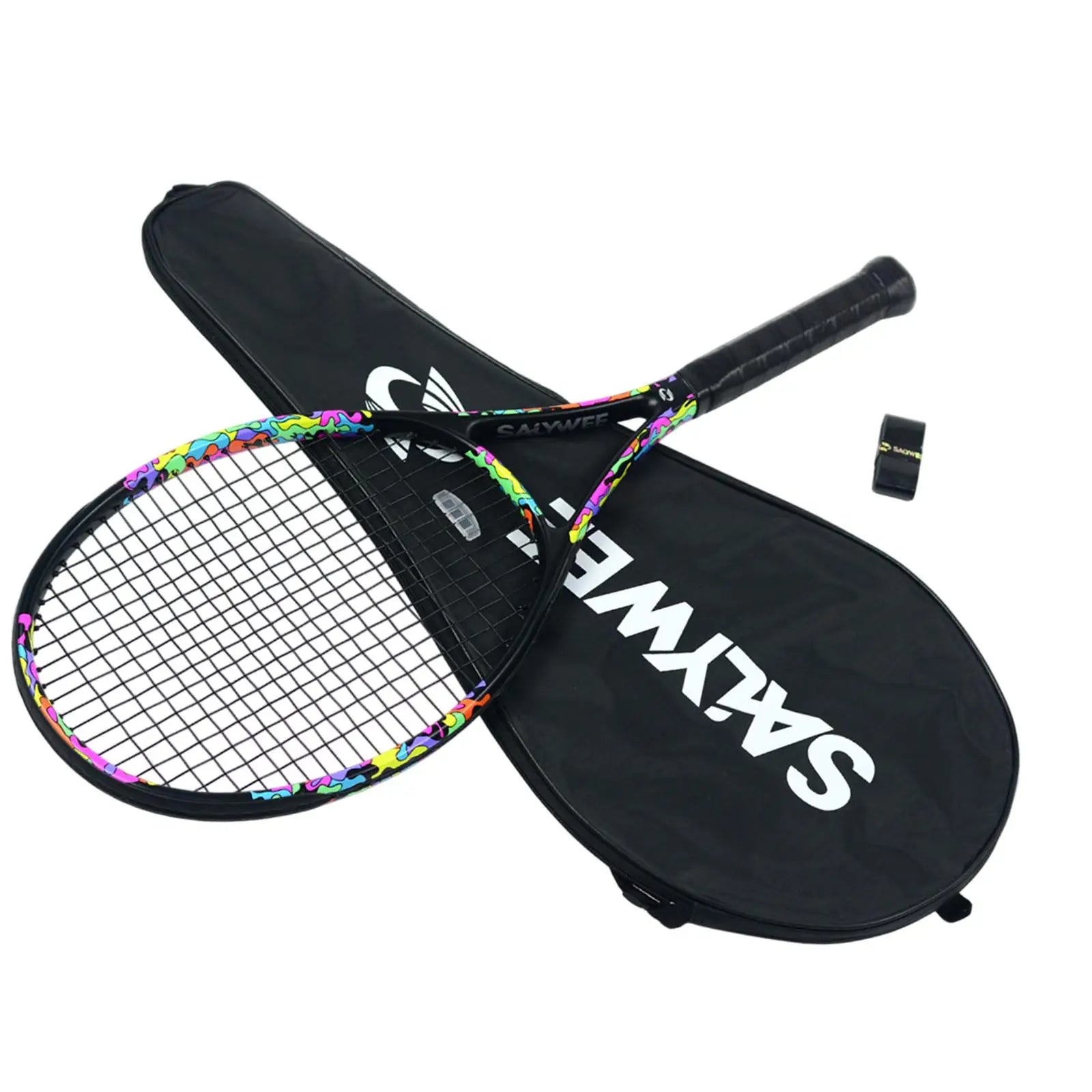 Carbon-Fiber Tennis Racket with Carry Bag