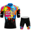Men’s Short-Sleeve Cycling Jersey Set
