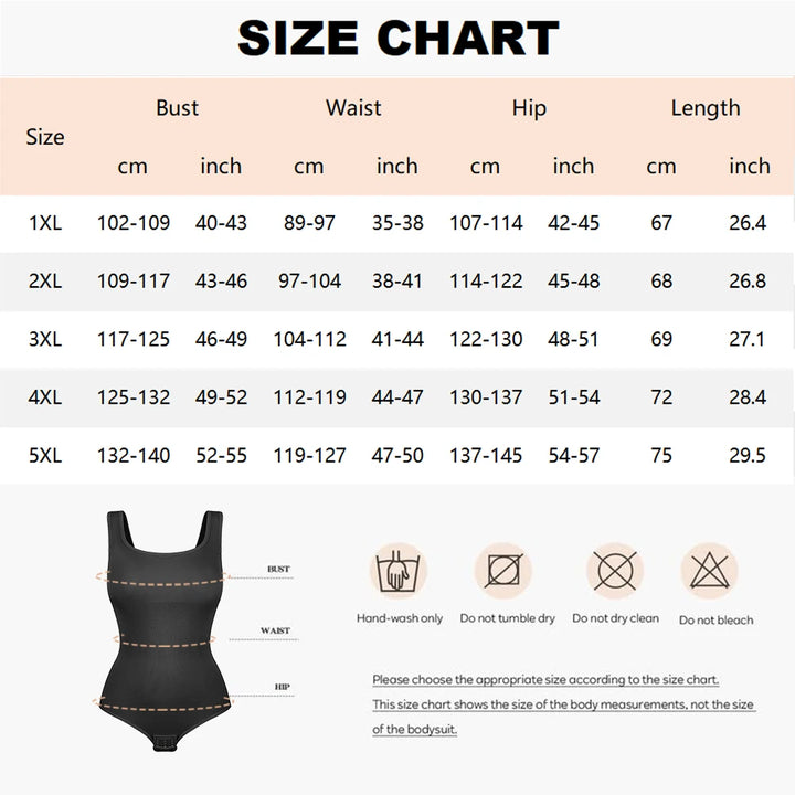Plus-Size Shaping Brief Bodysuit