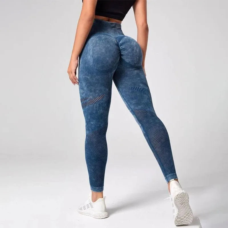 High-Rise Seamless Yoga Leggings