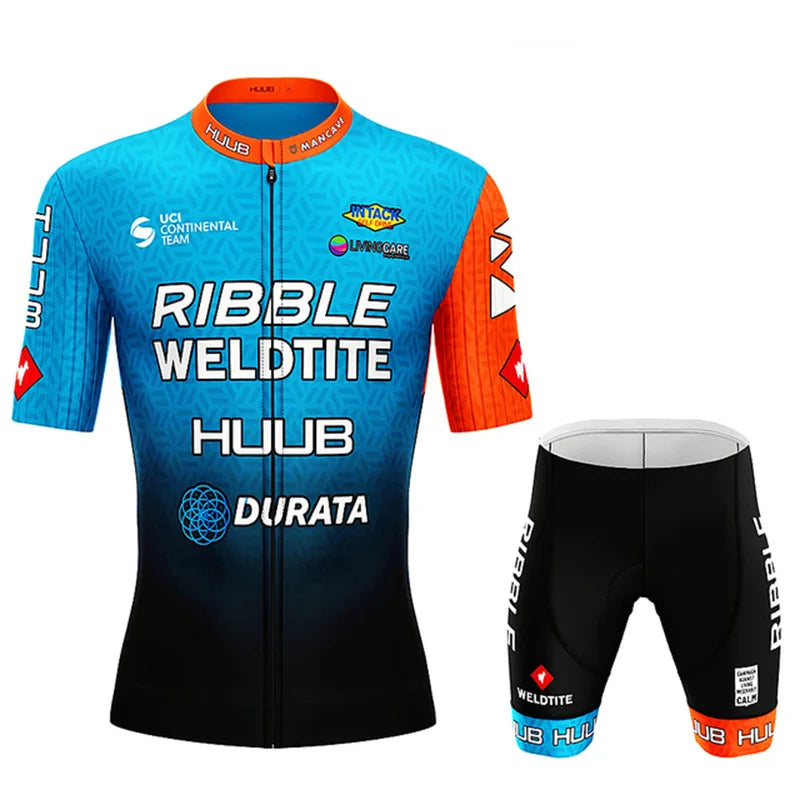 Men’s Short-Sleeve Cycling Jersey Set