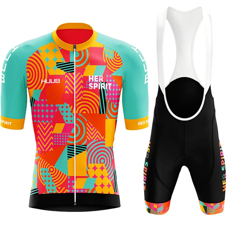 Men’s Short-Sleeve Cycling Jersey Set