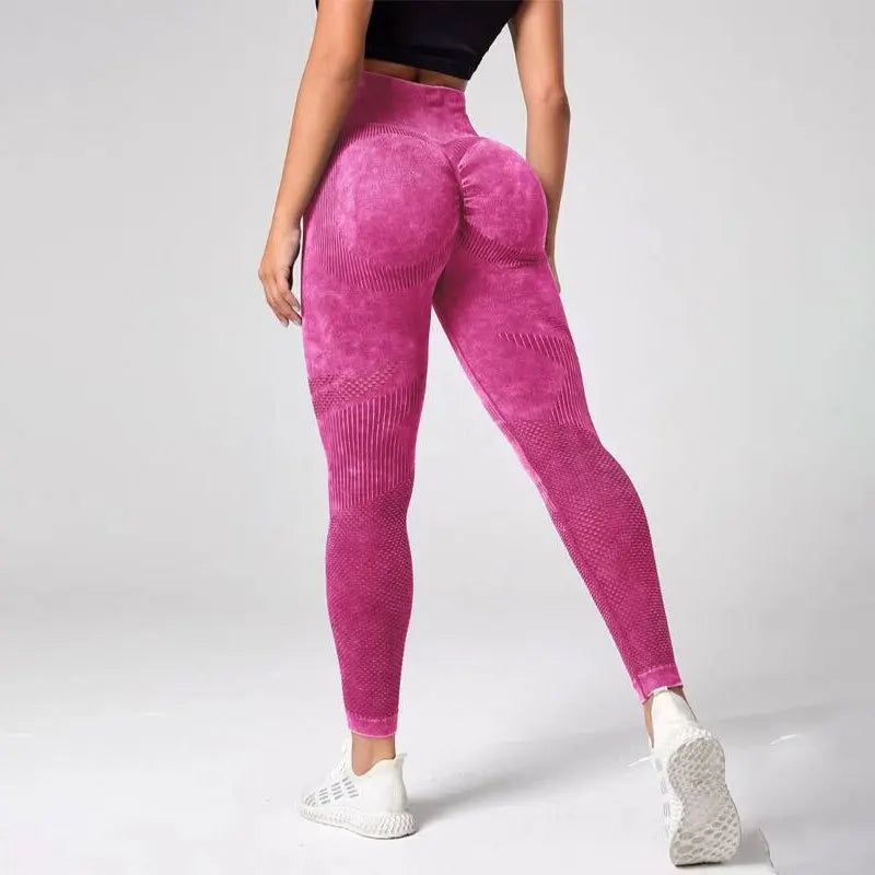 High-Rise Seamless Yoga Leggings