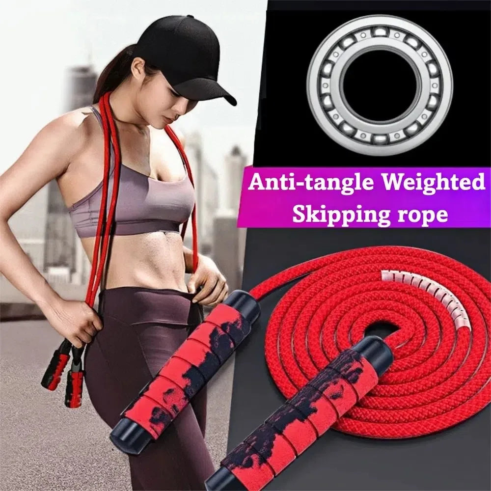 Foam-Grip Weighted Jump Rope