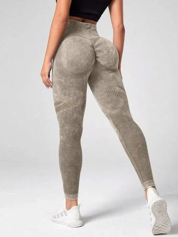 High-Rise Seamless Yoga Leggings