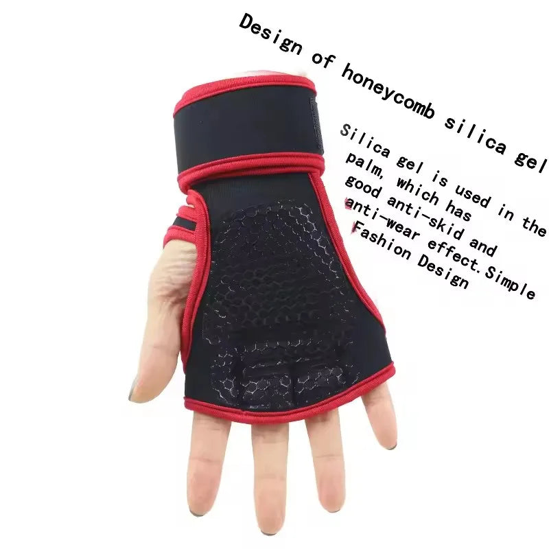 Half-Finger Weightlifting Gloves