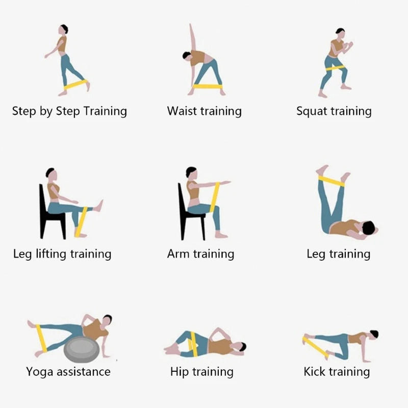 Resistance Bands – Set of 6