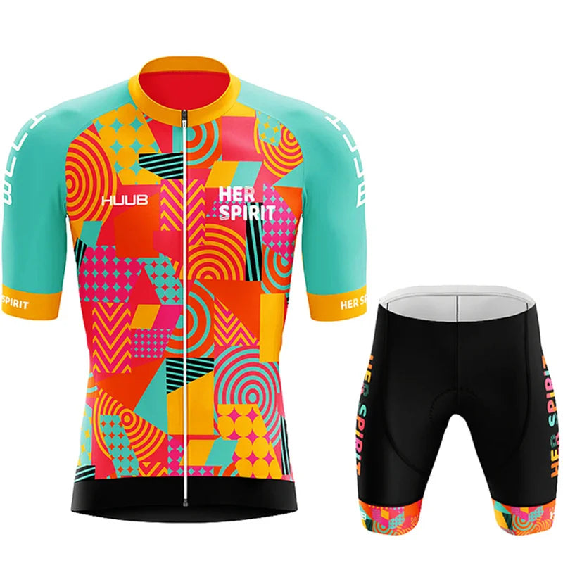 Men’s Short-Sleeve Cycling Jersey Set