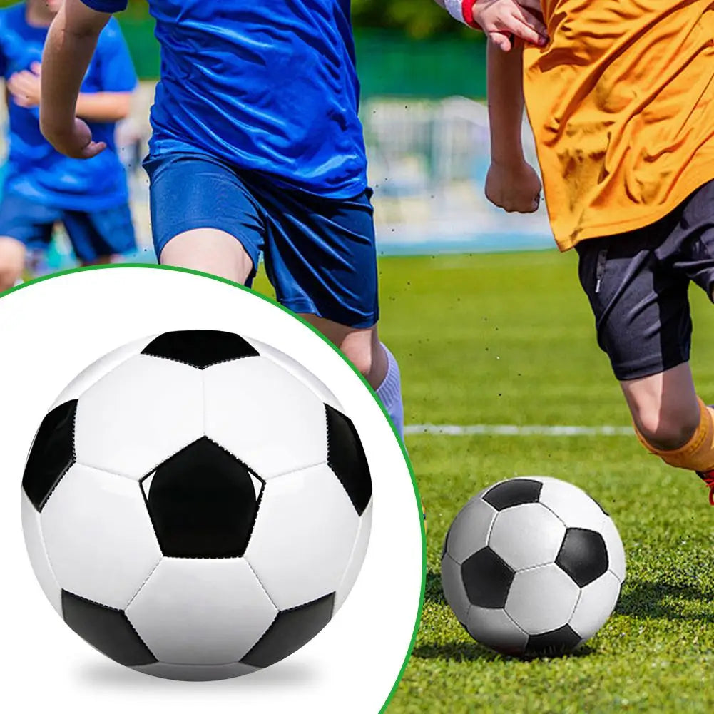 Classic Black & White Size 5 Soccer Ball