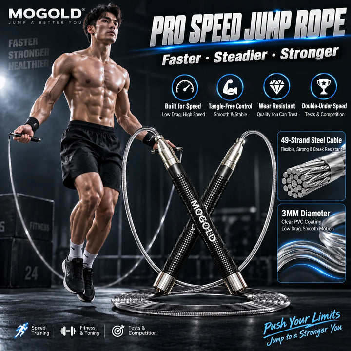 Adjustable Bearing Jump Rope