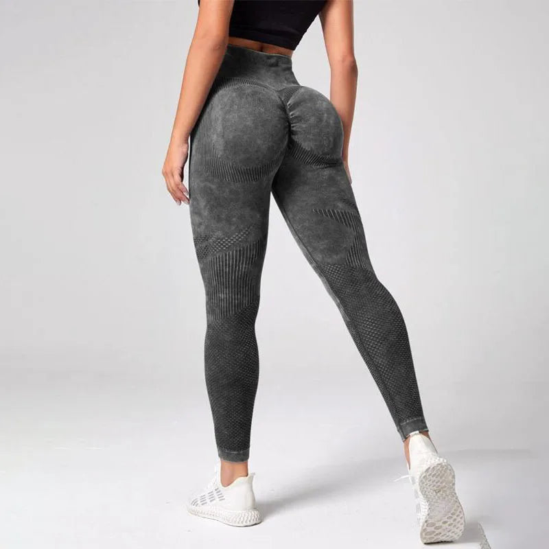High-Rise Seamless Yoga Leggings