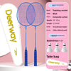 Carbon-Shaft Badminton Racket