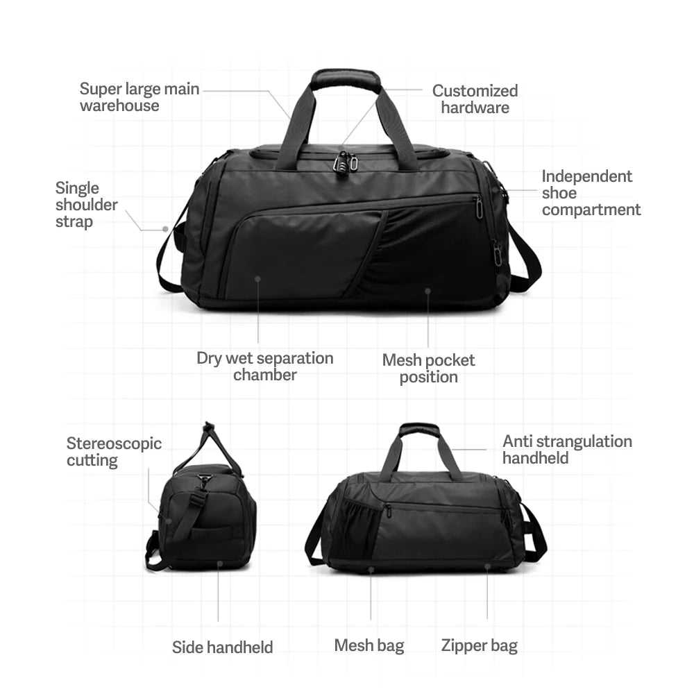 Gym & Weekend Duffel Bag
