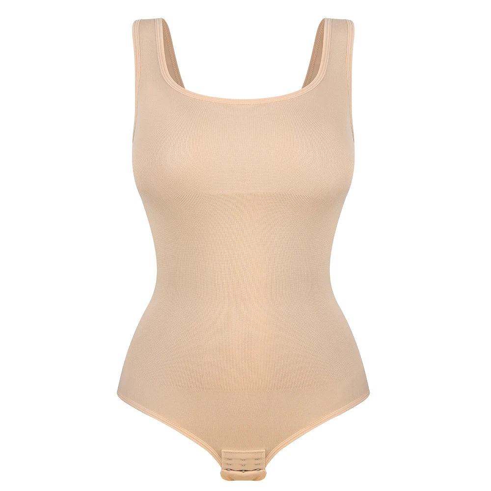 Plus-Size Shaping Brief Bodysuit