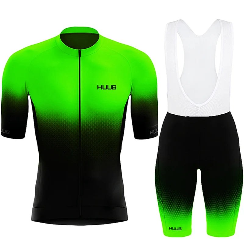Men’s Short-Sleeve Cycling Jersey Set