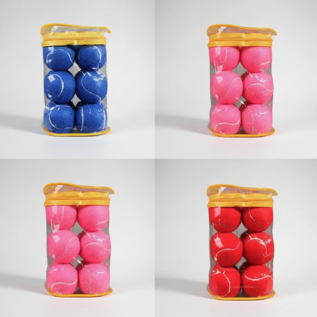 Practice Tennis Balls with Carry Bag, Set of 12