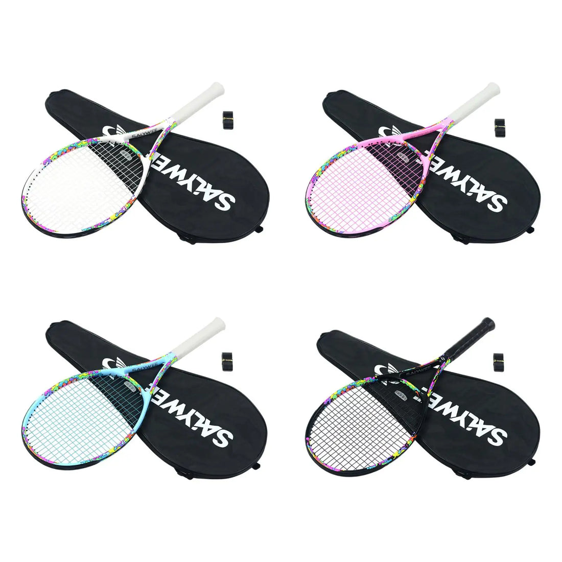 Carbon-Fiber Tennis Racket with Carry Bag