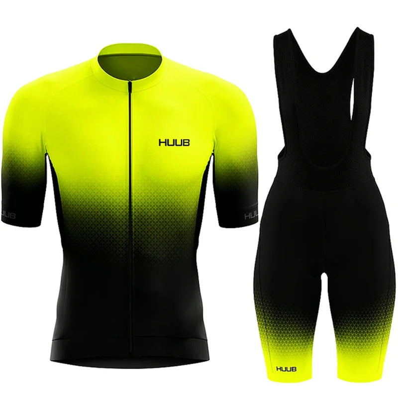 Men’s Short-Sleeve Cycling Jersey Set