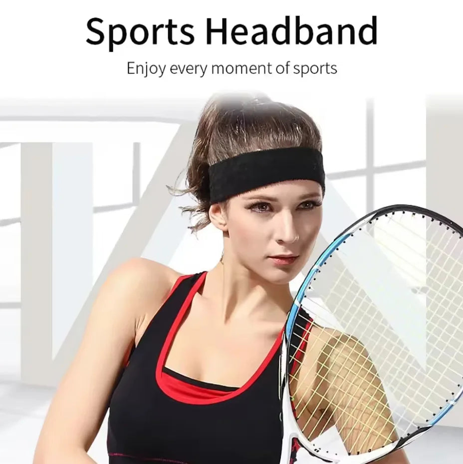 Stretch Sports Headbands, Set of 4