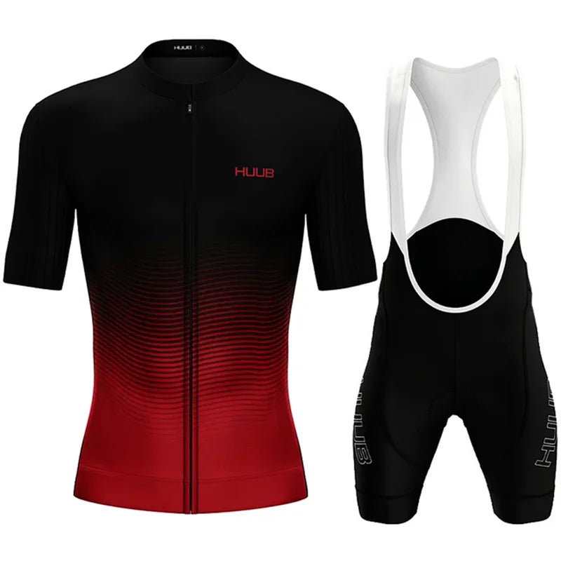 Men’s Short-Sleeve Cycling Jersey Set