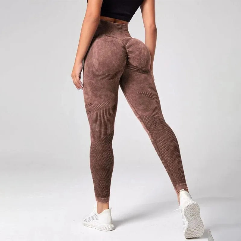 High-Rise Seamless Yoga Leggings
