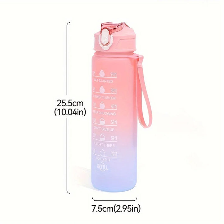 Water Bottle Motivational Sport Water Bottle Leakproof Bottles Drinking Outdoor Travel Gym Fitness Jugs For Kitchen Cups