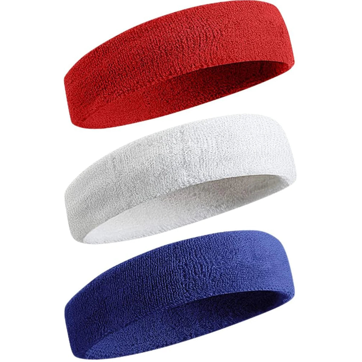 Stretch Sports Headbands, Set of 4