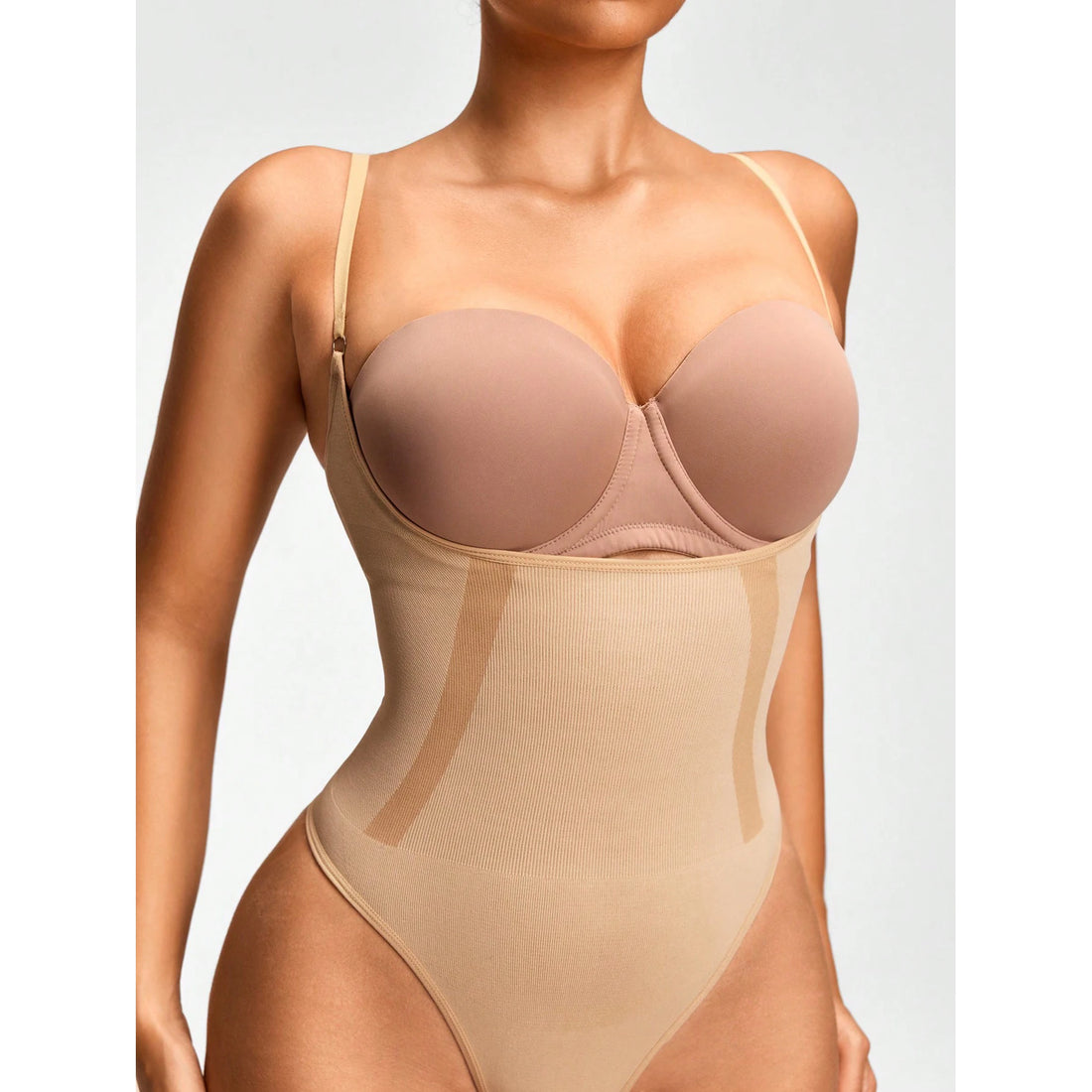 Seamless Thong Shaping Bodysuit
