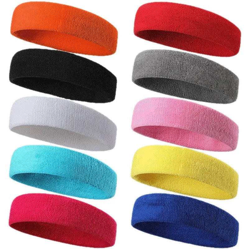 Stretch Sports Headbands, Set of 4