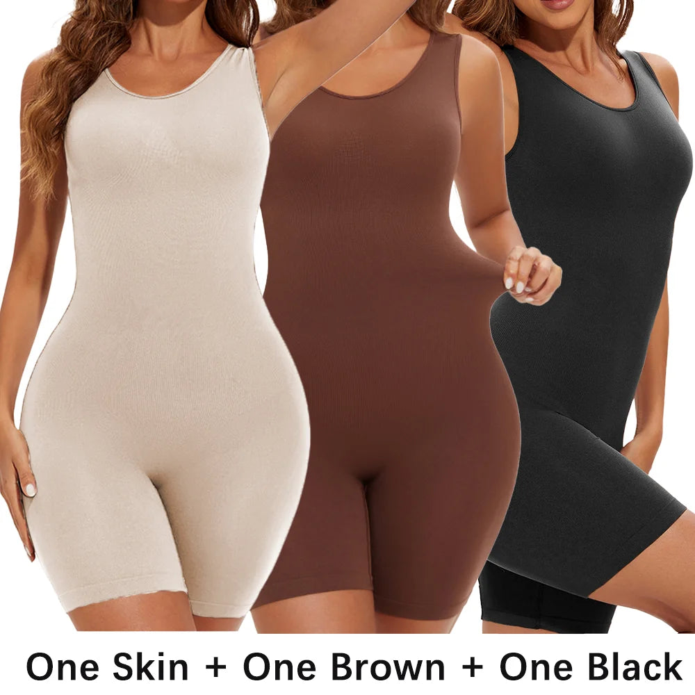 Full-Coverage Shaping Bodysuit