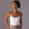 Strappy Longline Sports Bra