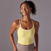 Strappy Longline Sports Bra