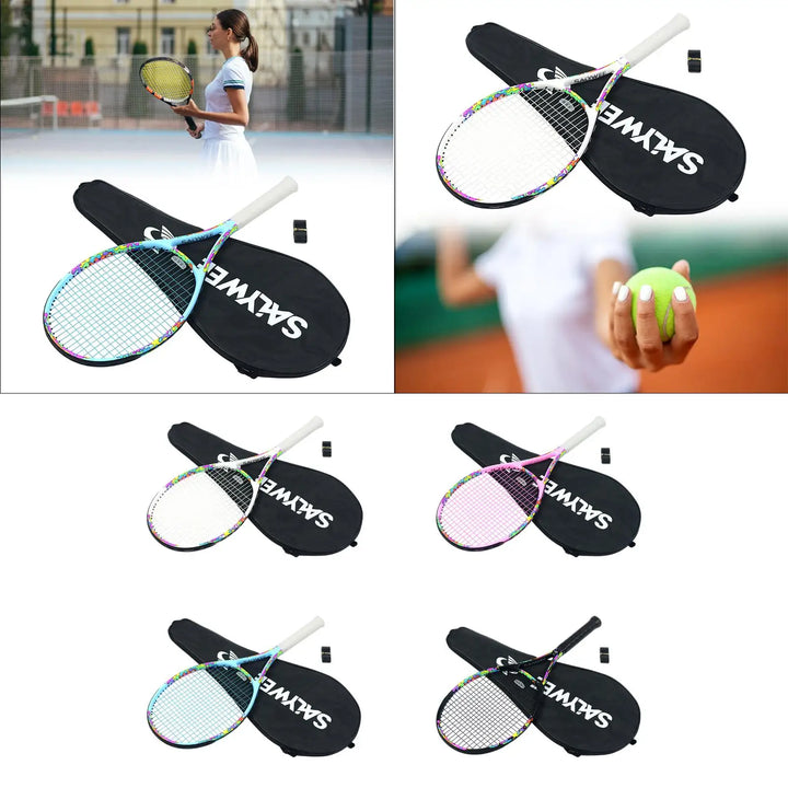 Carbon-Fiber Tennis Racket with Carry Bag