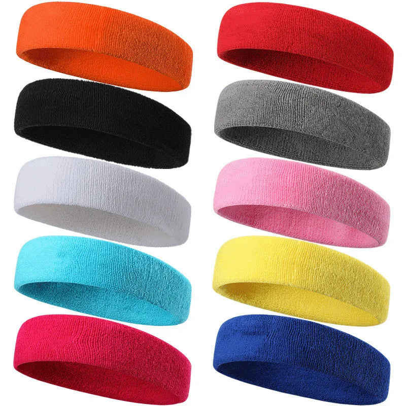 Stretch Sports Headbands, Set of 4