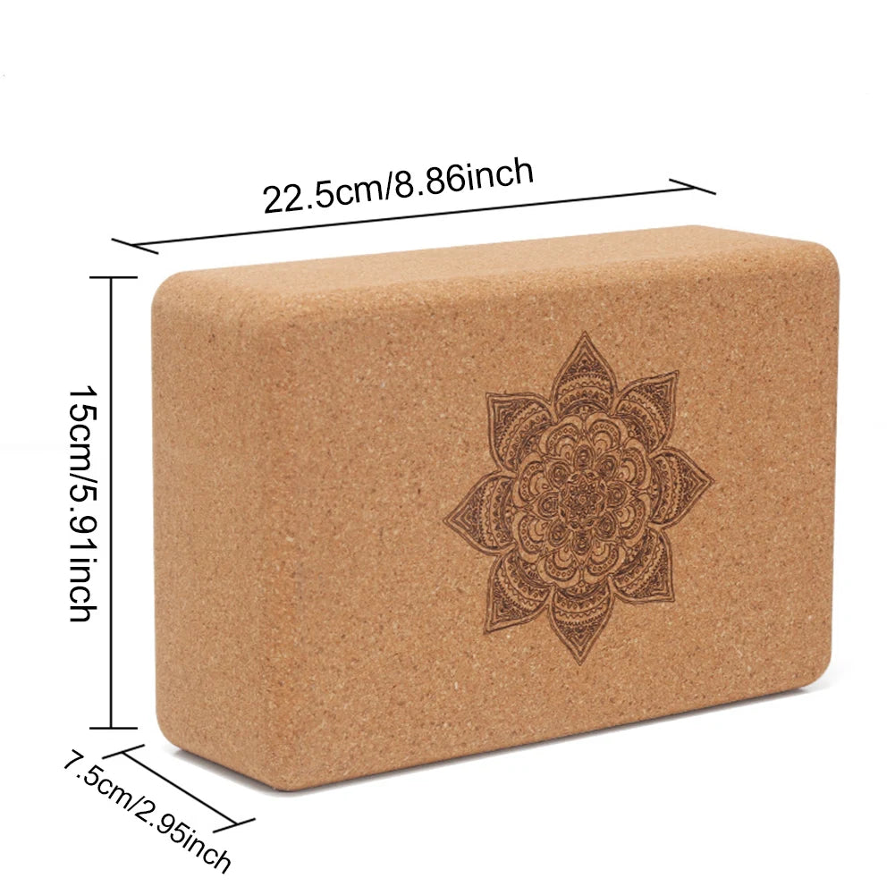 Natural Cork Yoga Block