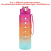 Water Bottle Motivational Sport Water Bottle Leakproof Bottles Drinking Outdoor Travel Gym Fitness Jugs For Kitchen Cups