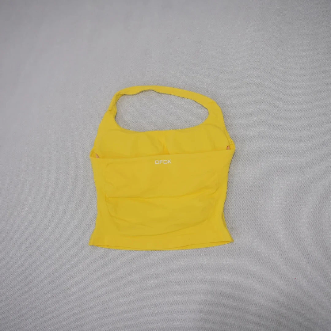 Halter Open-Back Active Top