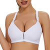 Low-Impact V-Neck Racerback Bra