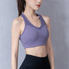 Mesh-Back Racerback Sports Bra