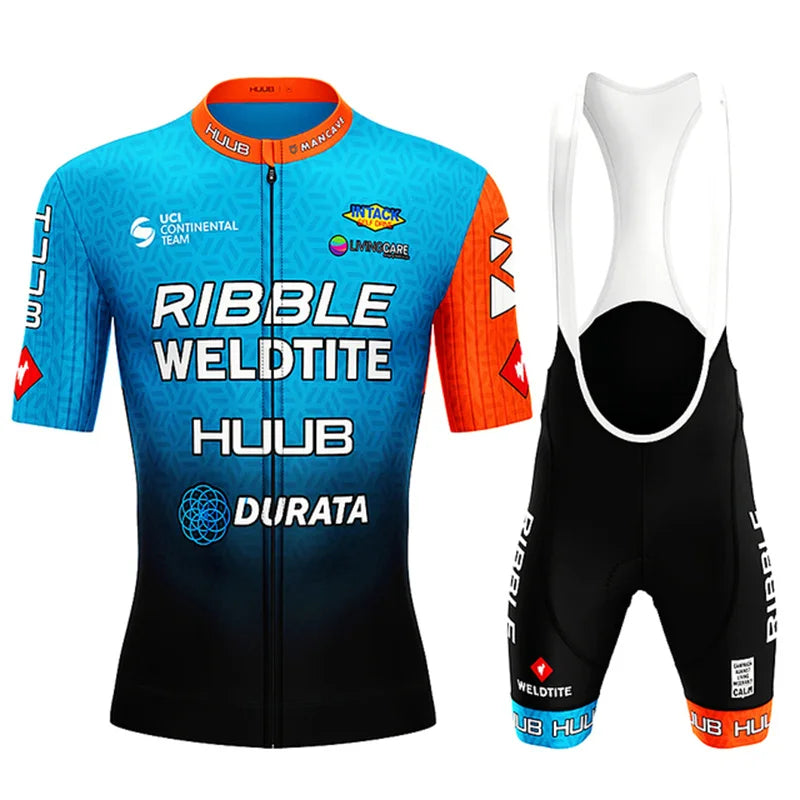 Men’s Short-Sleeve Cycling Jersey Set