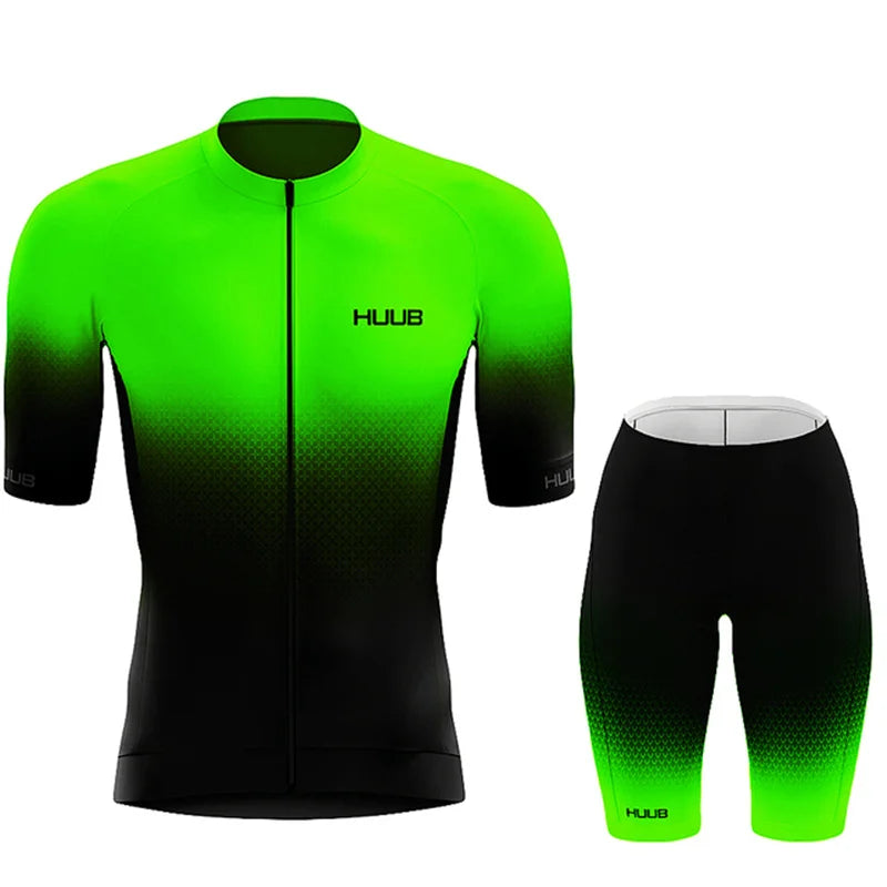 Men’s Short-Sleeve Cycling Jersey Set