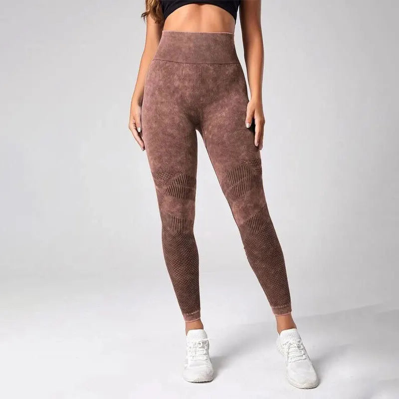 High-Rise Seamless Yoga Leggings
